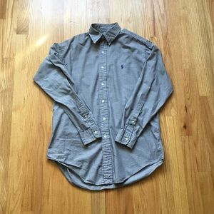 Ralph Lauren Men’s Gray Button Down